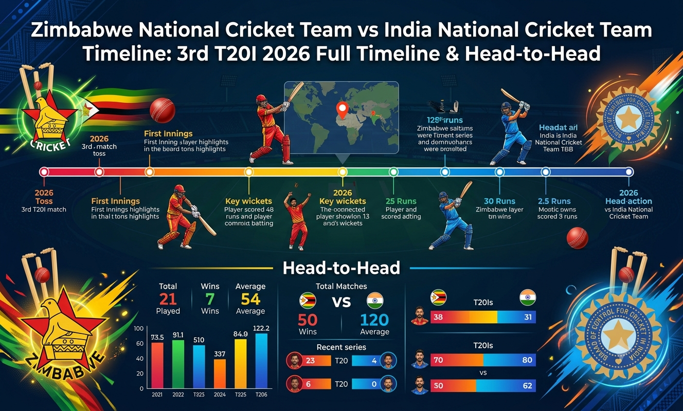 zimbabwe national cricket team vs india national cricket team timeline