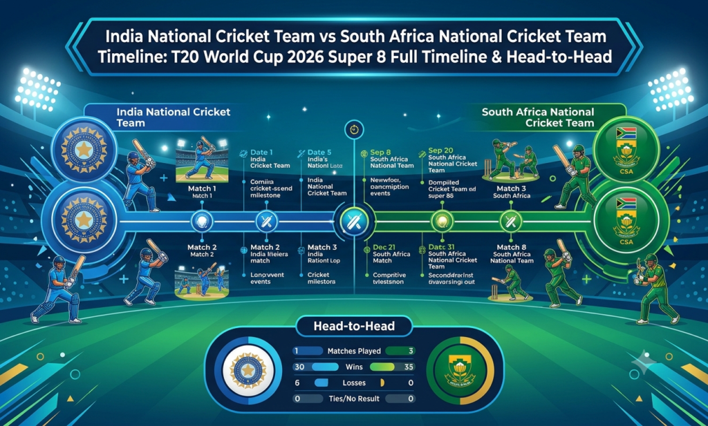 india national cricket team vs south africa national cricket team timeline