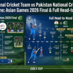 india national cricket team vs pakistan national cricket team timeline